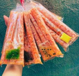 Bánh Tráng Que Bơ Xâu
