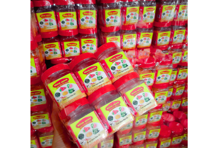 Muối ớt loại 2 lốc 12 hũ